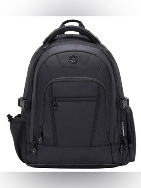 Traveler’s Choice Black Laptop Travel Backpack NWT